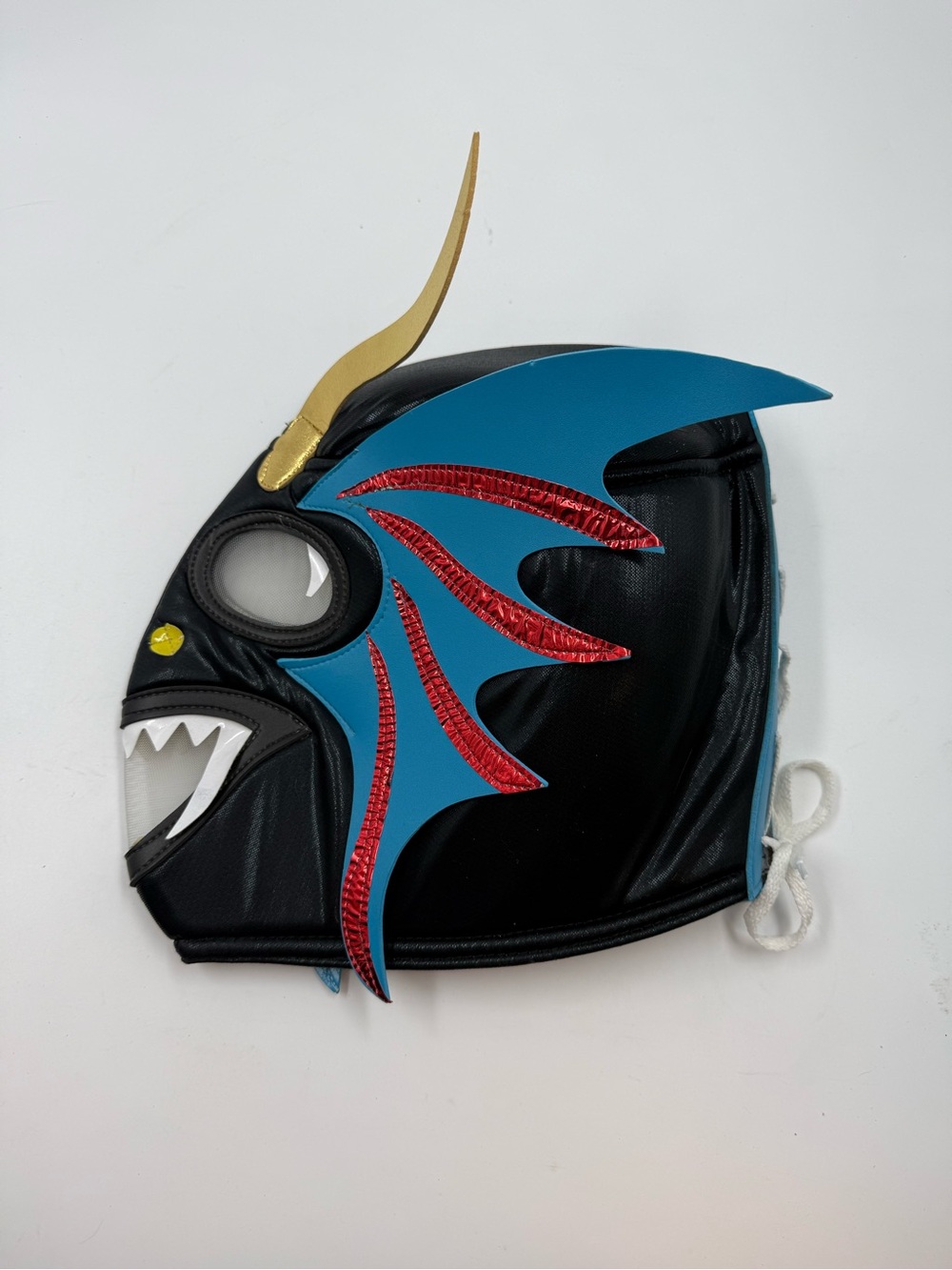 Lucha libre wrestling mask tie back